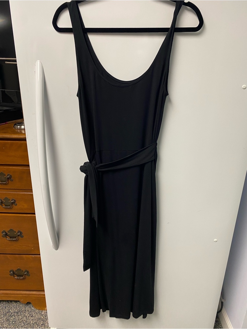 Vince Black Wrap Dress - Picture 3 of 7
